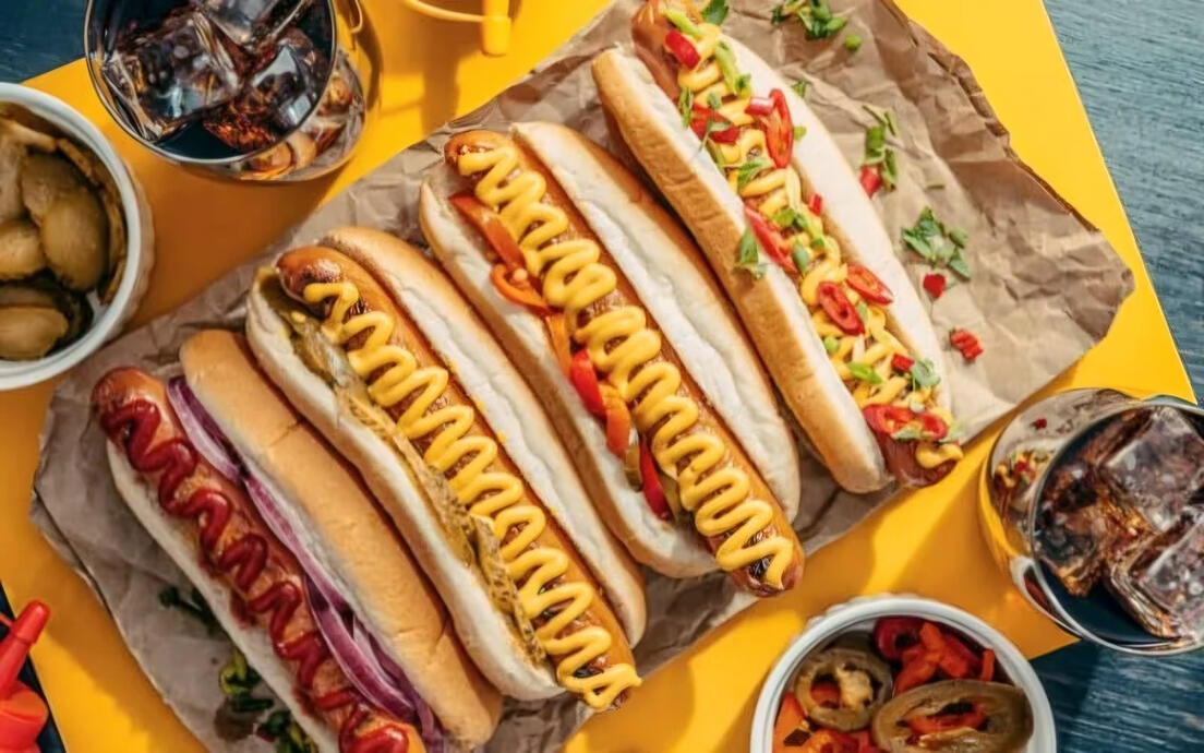 Different type des plats